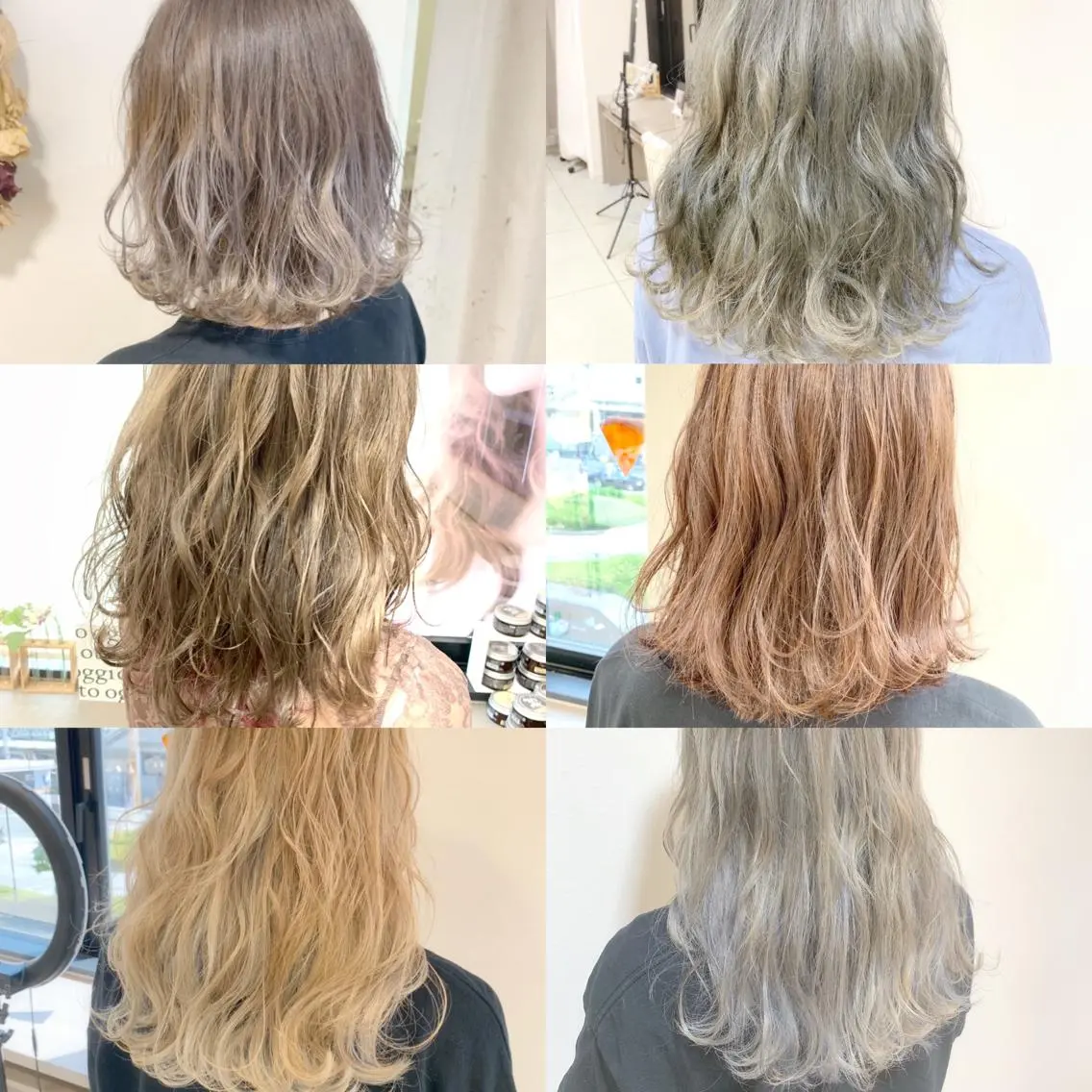 セミロング カラー ヘアカラー トリートメント Miru by INCE HAIRのヘアスタイル