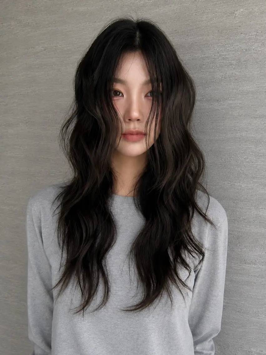 パーマ 本場韓国ヘア特化 아이비/Aibiのヘアスタイル