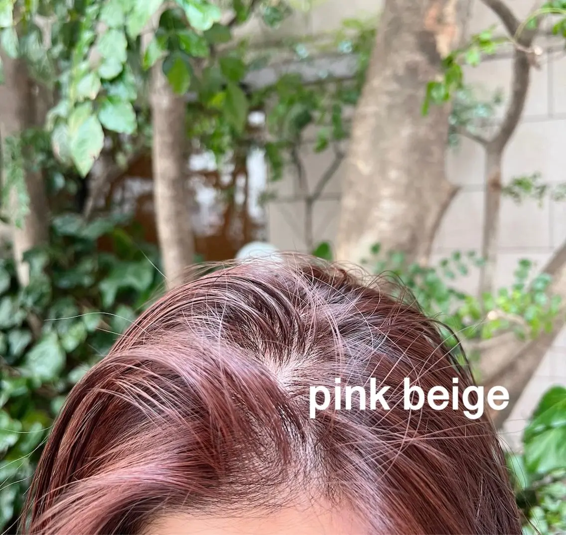 ミディアム カラー ブリーチ ブリーチなしカラー ピンクカラー カット ヘアカラー ナチュラルなショート 北本空河のヘアスタイル