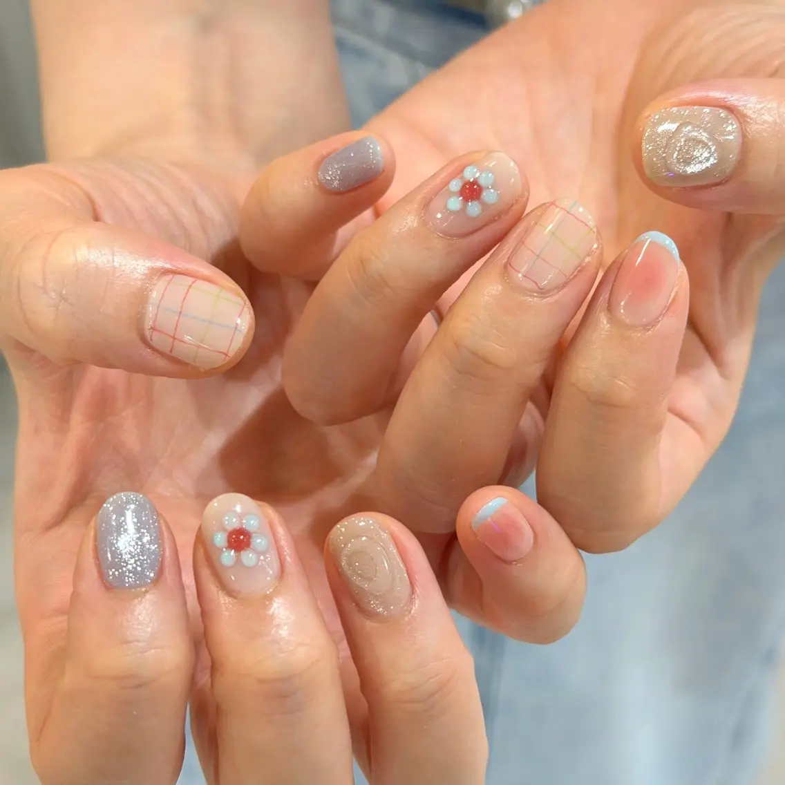 ネイル ハンドネイル 8月分受付中 ♡narumiのネイルデザイン