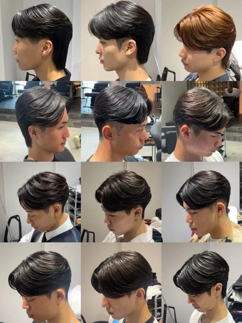 パーマ メンズ カット 縮毛矯正 メンズ特化 RENのヘアスタイル