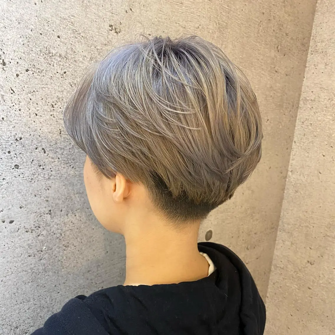 ショート カラー カット ヘアカラー トリートメント 久保 敏之のヘアスタイル