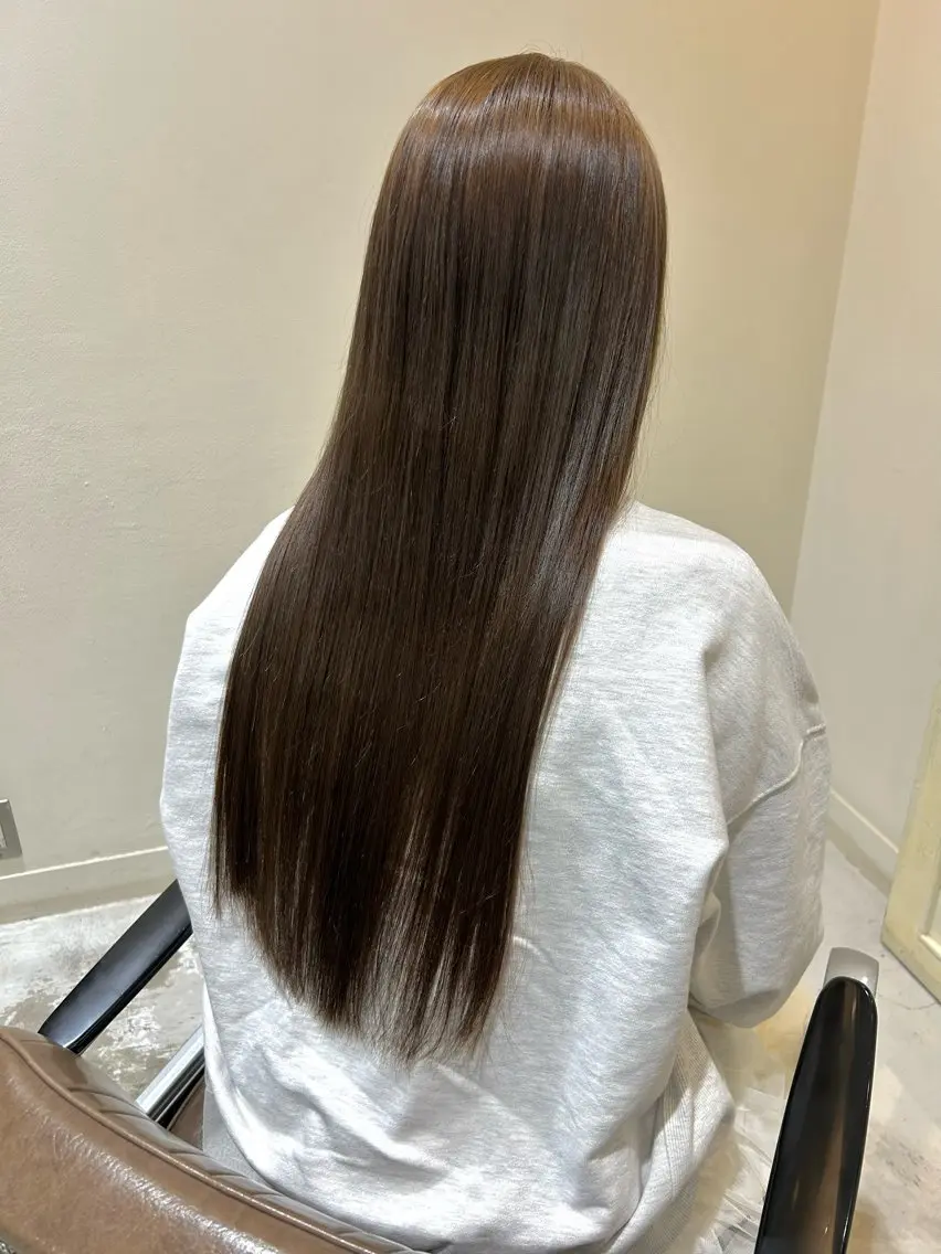 ロング ヘアカラー はるか モデル募集中☘️のヘアスタイル