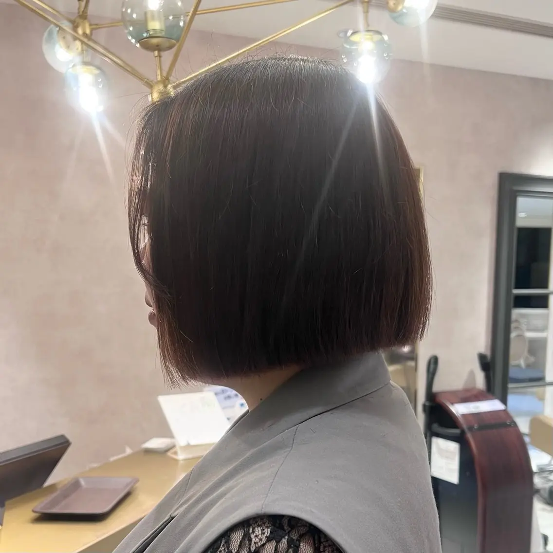 ショート ボブ 井上 香朋のヘアスタイル
