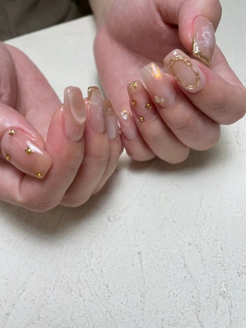 ネイル ハンドネイル nuás nail & eyeのネイルデザイン