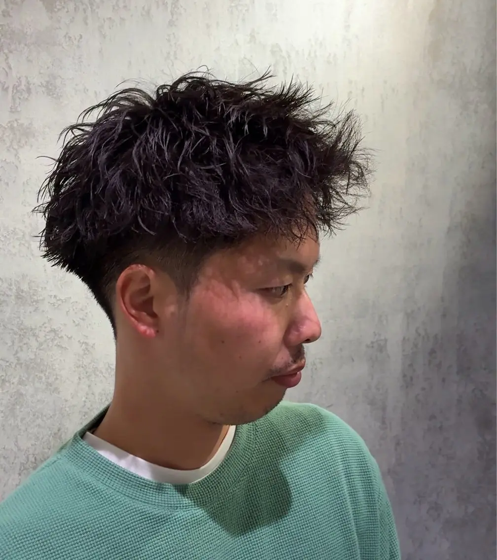ショート パーマ メンズ ショートスタイル特化 ayumuのヘアスタイル
