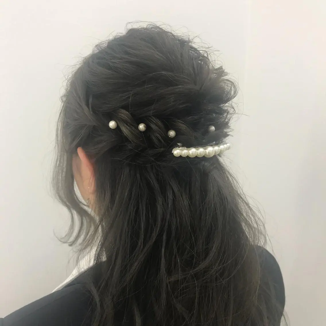ロング ヘアアレンジ ハーフアップ Rayt hair レイトヘアーのヘアスタイル