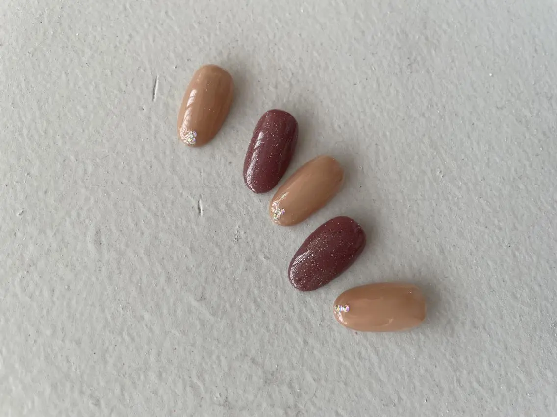 ネイル ハンドネイル Bio nail 【miyuu】のネイルデザイン