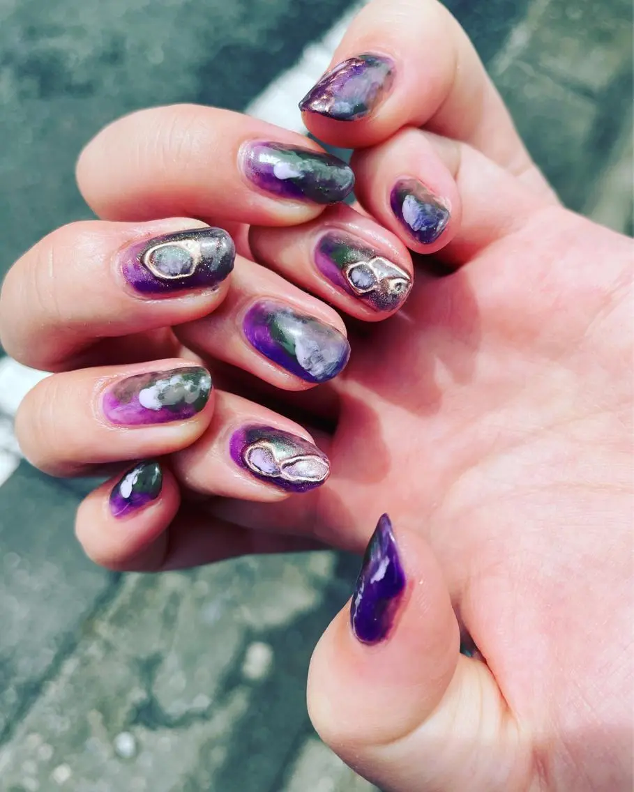 アスリートネイル✨ハードジェル👍オフ込み👍持ち込みデザイン可👍の写真