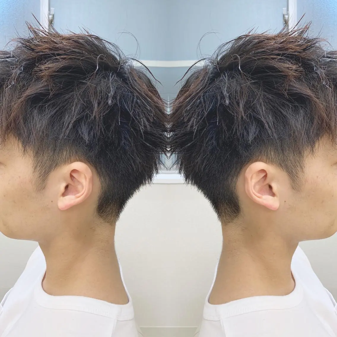 ショート ツイストパーマ カット パーマ H (エイチ) 烏丸御池店のヘアスタイル
