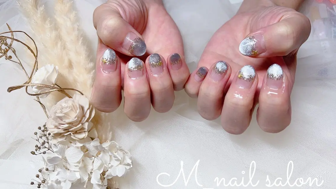 ネイル シンプルネイル M_ nail salonのネイルデザイン