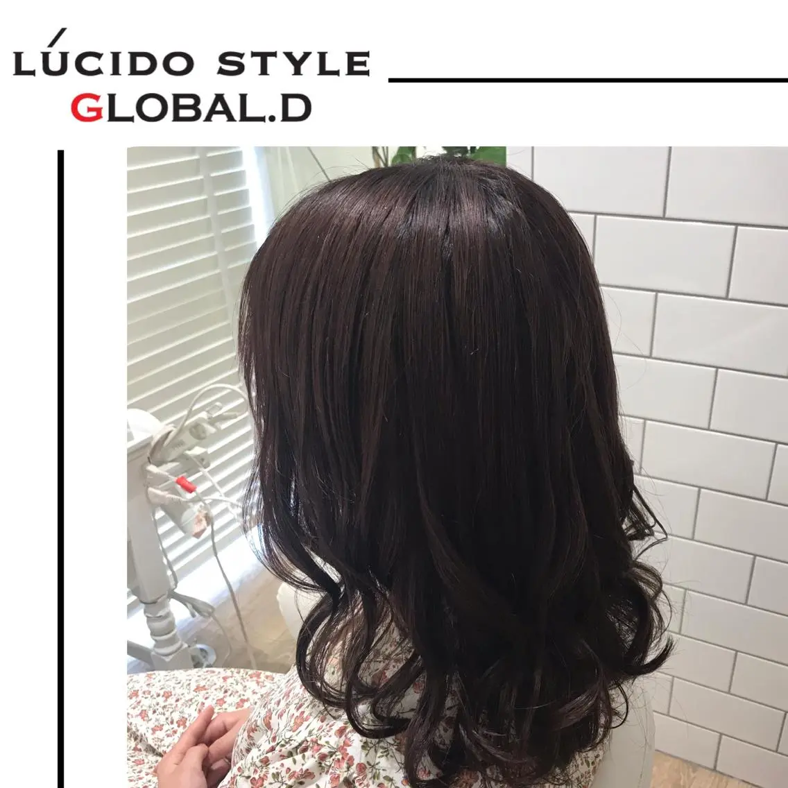 セミロング カラー 🥛洒落髪小顔cut なら龍崎🥛のヘアスタイル