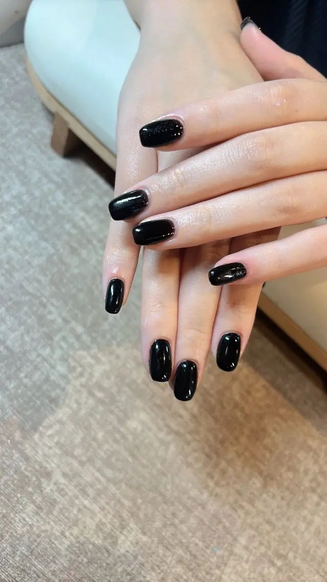 ネイル ワンカラーネイル Shadow nailのネイルデザイン
