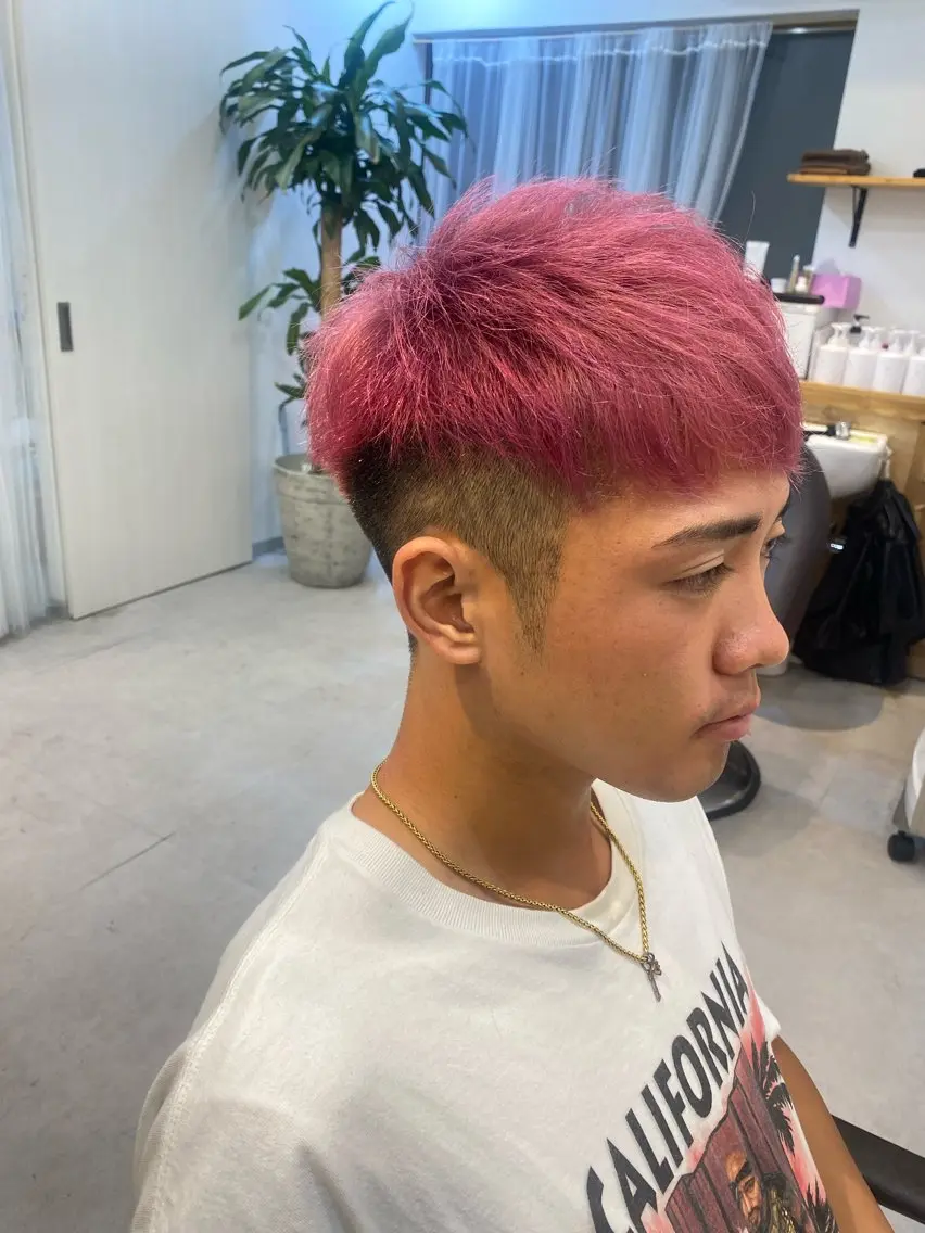 ショート カラー メンズ ヘアカラー トリートメント 似合う髪型が 分からない方へのヘアスタイル