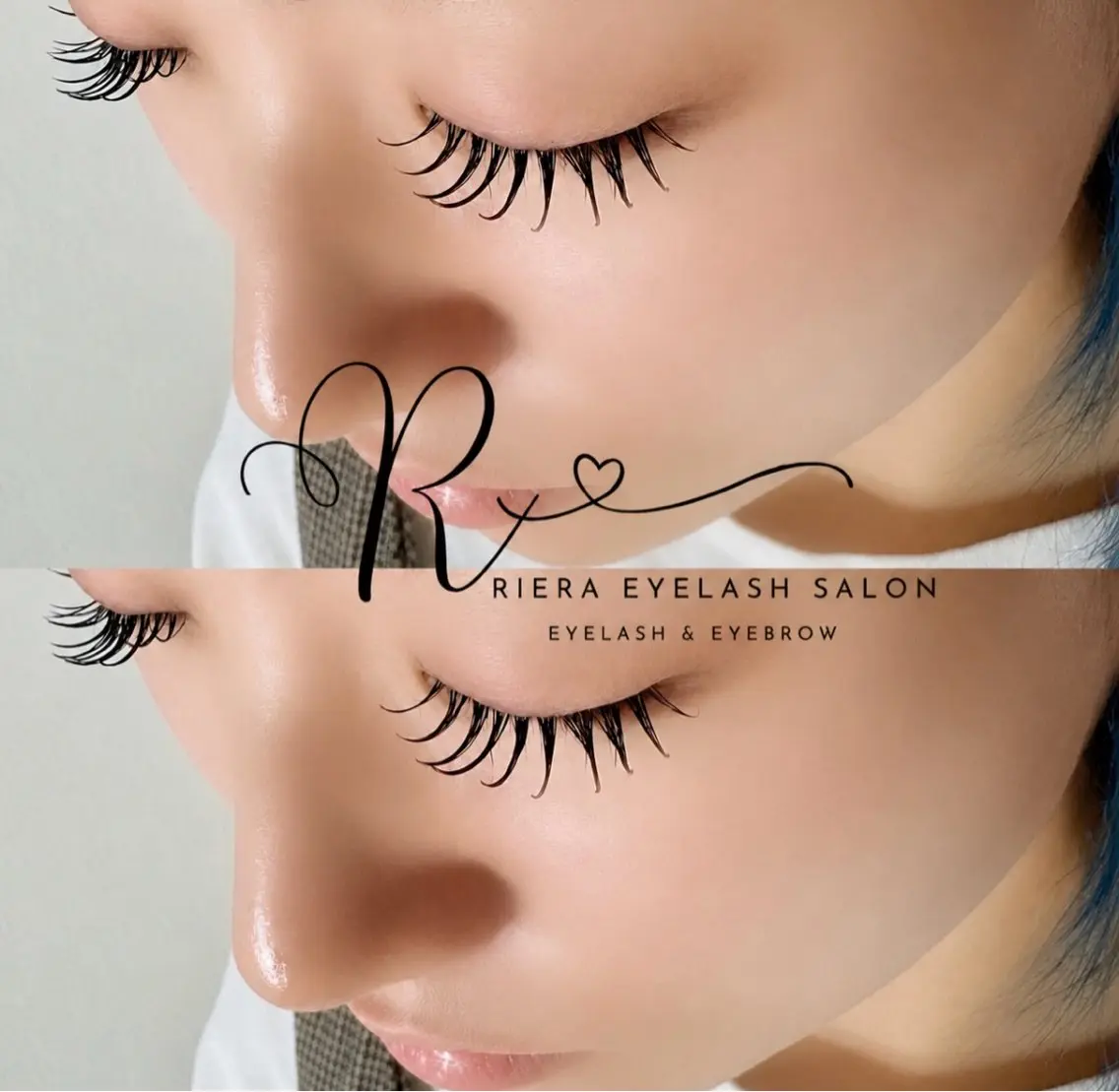 マツエク・マツパ フラットラッシュ eye/RIERA 🩵HIYORIのマツエク・マツパデザイン