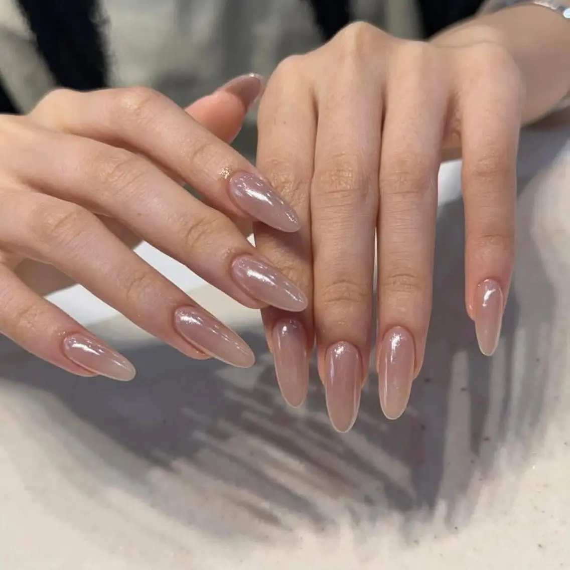 ネイル チークネイル フットネイル フレンチネイル グラデーション 韓国ネイル YUKI NAILのネイルデザイン
