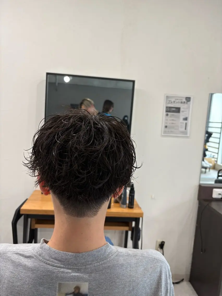 パーマ メンズ 下北沢メンズパーマ 特化園田　楓莉のヘアスタイル