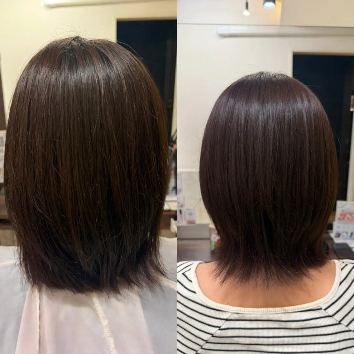 ミディアム カット 髙橋遥 /レディースカットのヘアスタイル