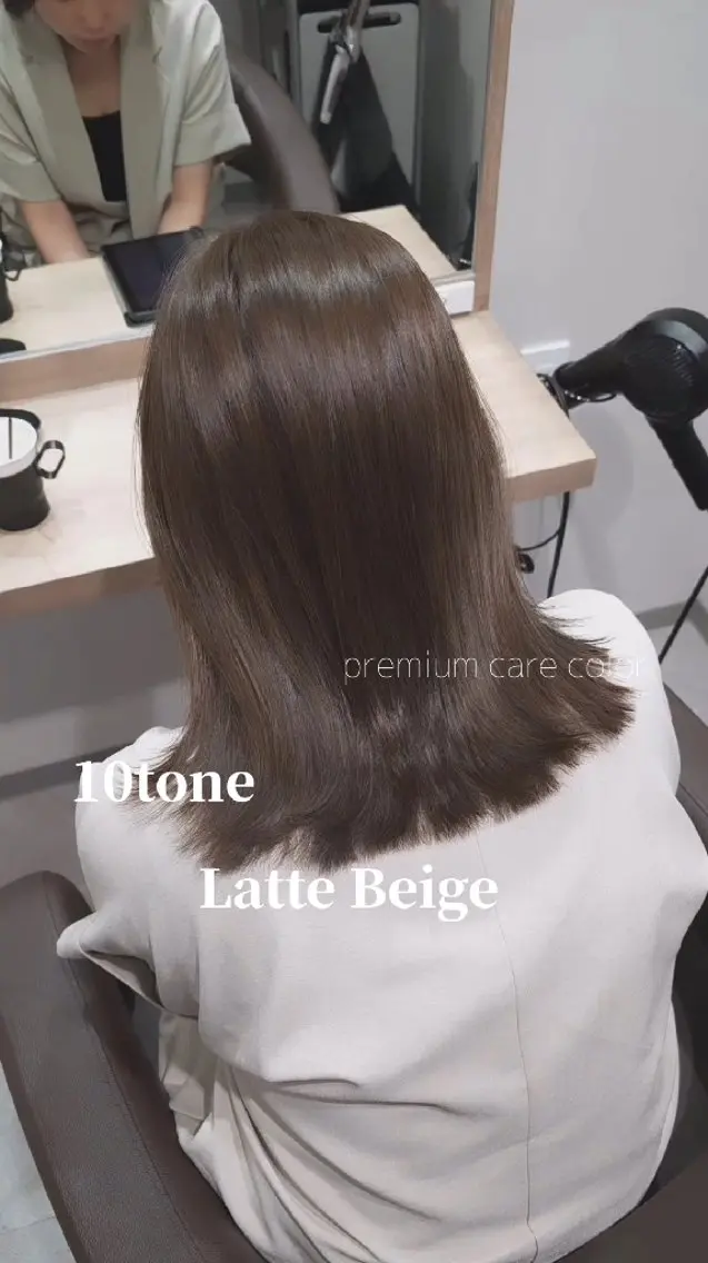 ミディアム カラー ベージュカラー カット ヘアカラー トリートメント 【垢抜けカラー/ 縮毛矯正】Taikiのヘアスタイル