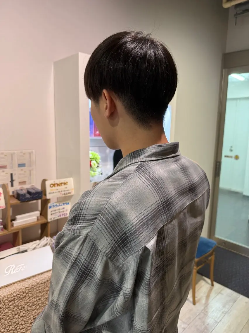 メンズ マッシュ カット 🦋メンズカット/パ ーマモデル紀輔🦋のヘアスタイル