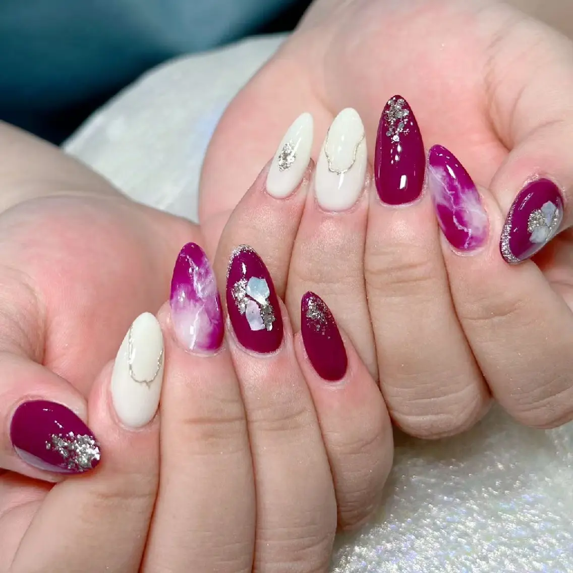ネイル ハンドネイル Queen's ゆなのネイルデザイン