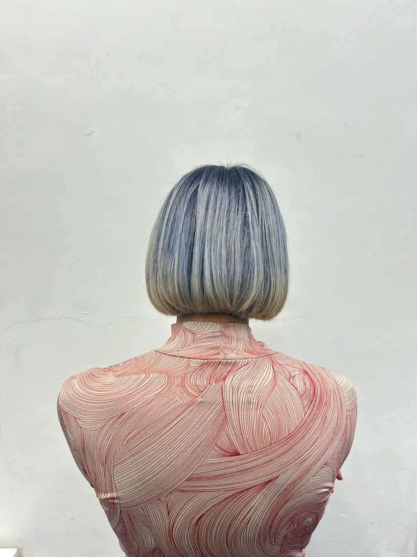 カラー レッドカラー バイオレットカラー ヘアカラー トリートメント カットモデル募集中/ 原宿/MOENOのヘアスタイル
