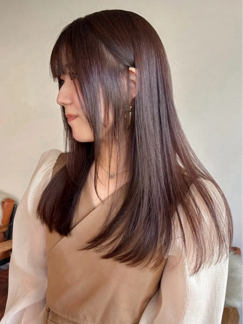ロング 似合わせカット トリートメント カット ヘアカラー トリートメント 🌼山本有沙/多毛 ･髪質ケアが得意🌼のヘアスタイル