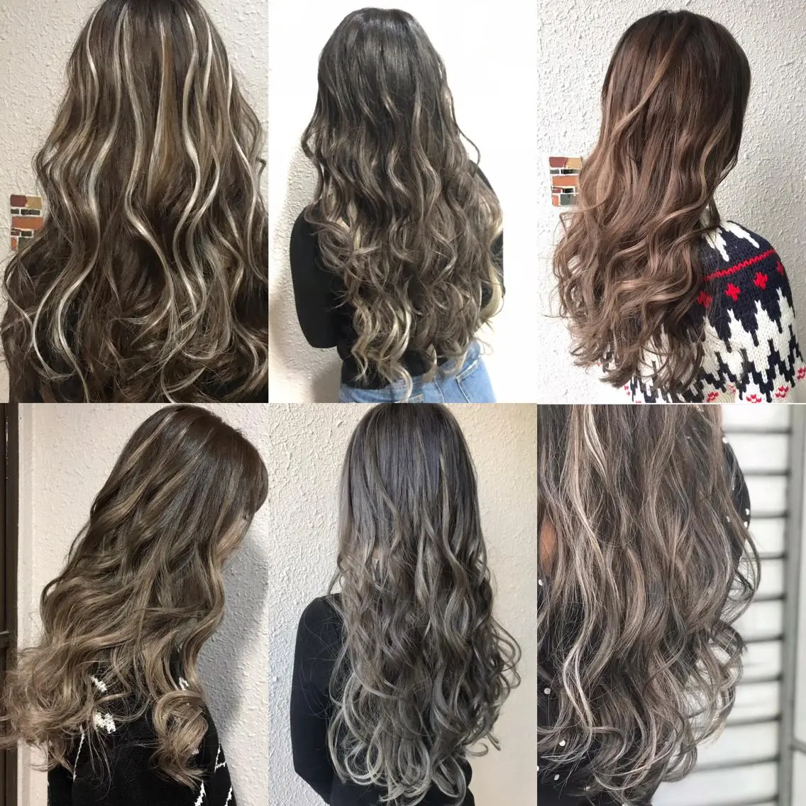 ロング カラー eye エクステ専門店Rのヘアスタイル