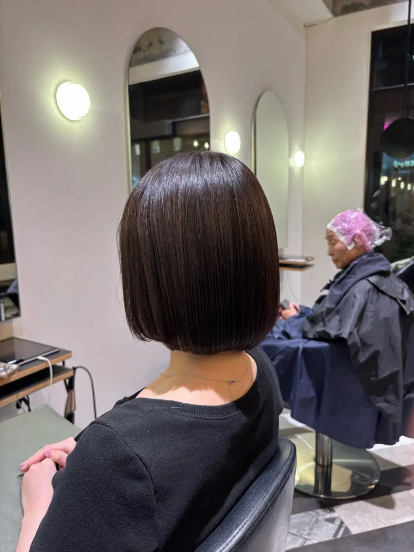ミディアム カット ヘアカラー トリートメント 沢井涼人✂︎ 割引有のヘアスタイル