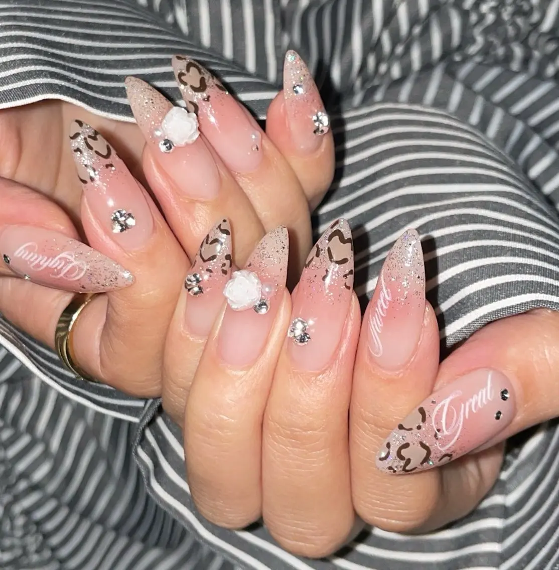 ネイル ハンドネイル Bianca🎀 ONODERAのネイルデザイン