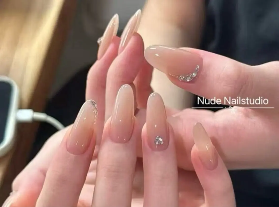 ネイル フットネイル ジェルネイル 韓国ネイル マグネットネイル 持ち込み マイ-Nude Nail千葉のネイルデザイン
