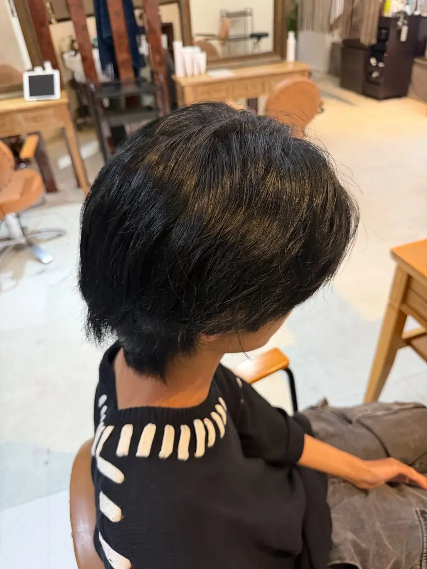メンズ ヘアカラー 西田 大雅のヘアスタイル