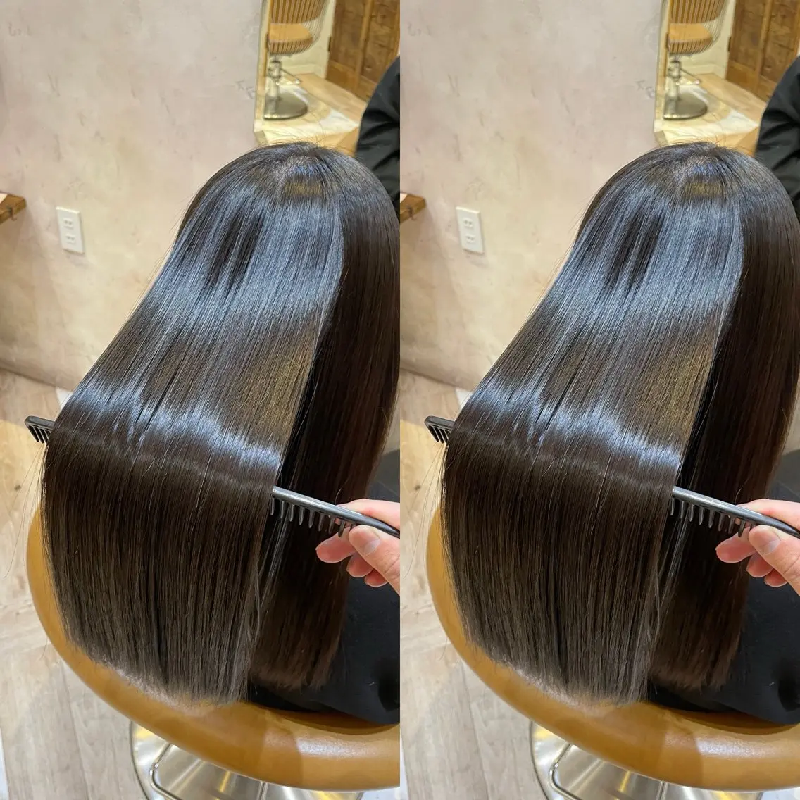 ロング カット 縮毛矯正 トリートメント 縮毛矯正/艶カラー 笠原康平のヘアスタイル