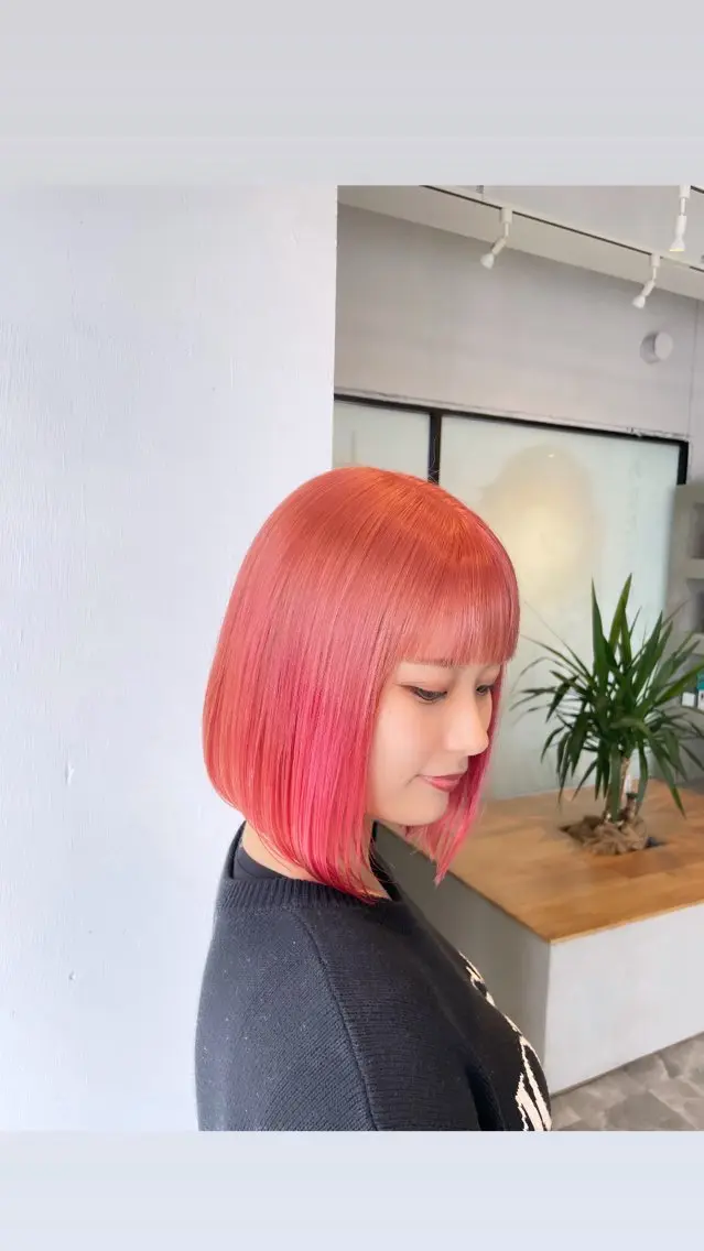 カラー ブリーチカラー特化 ✨️永井諒のヘアスタイル