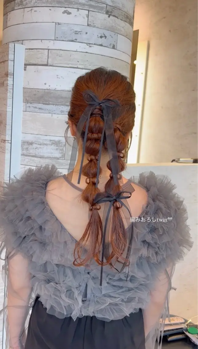 ヘアアレンジ 田中 千尋のヘアスタイル