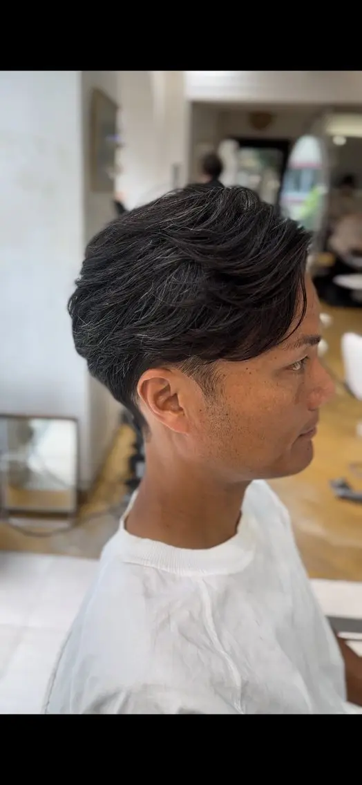 ショート メンズ 刈り上げ 江原 貴登のヘアスタイル