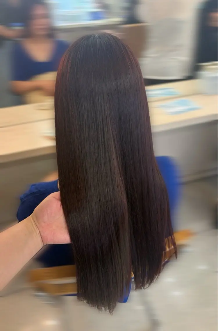 ロング トリートメント 透明感カラー🫧/ ハイトーン/いよりのヘアスタイル