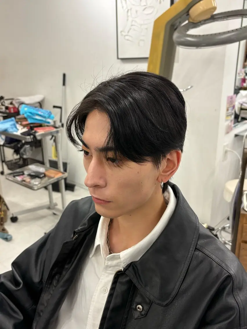メンズ 縮毛矯正 水野 杏香のヘアスタイル