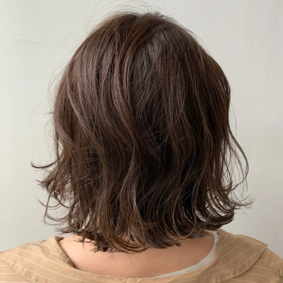 ミディアム パーマ 🌻縮毛矯正モデル 募集中！🌻はるかのヘアスタイル