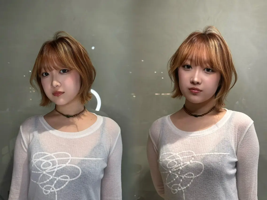 SAYA NEWTONのヘアスタイル