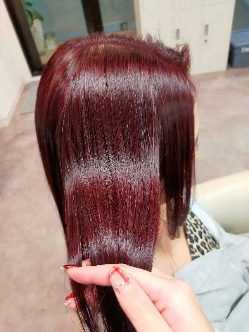 カラー ヘアカラー トリートメント SiLO 🎀 𝕂𝕒𝕟𝕟𝕒のヘアスタイル