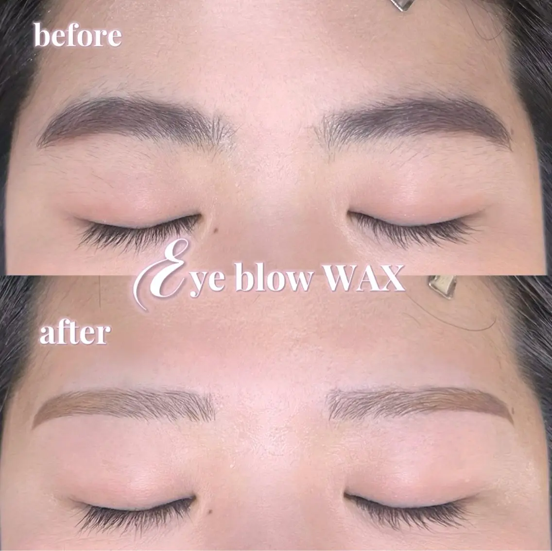 【NEW/眉毛スタイリング】アイブロウWAXスタイリング ¥4500+指名料¥300《shuuemura使用》の写真