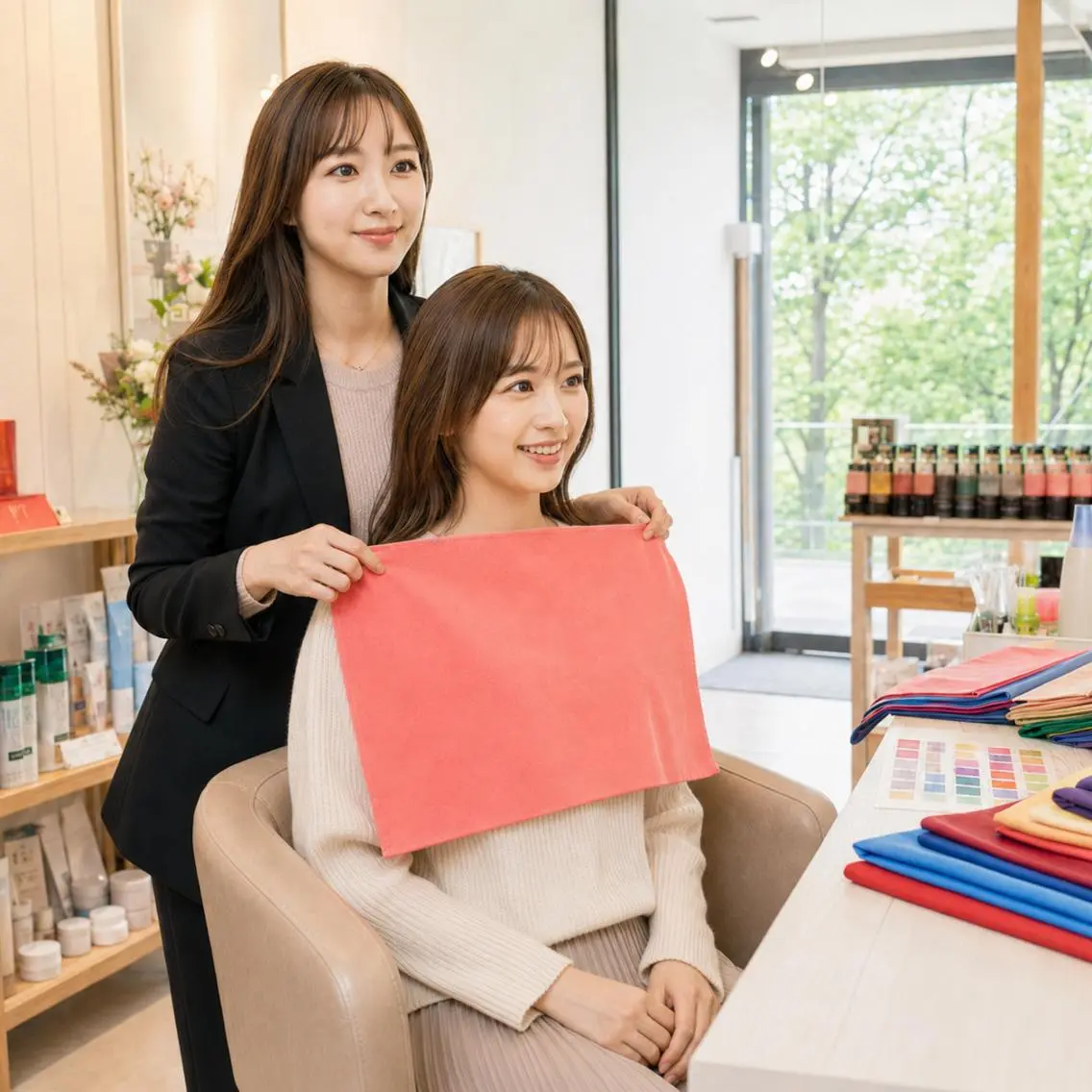 🎨4タイプ🎨パーソナルカラー診断｜1stシーズン＋NGシーズン🌸学生さま限定👩🏻‍🎓✏️の写真