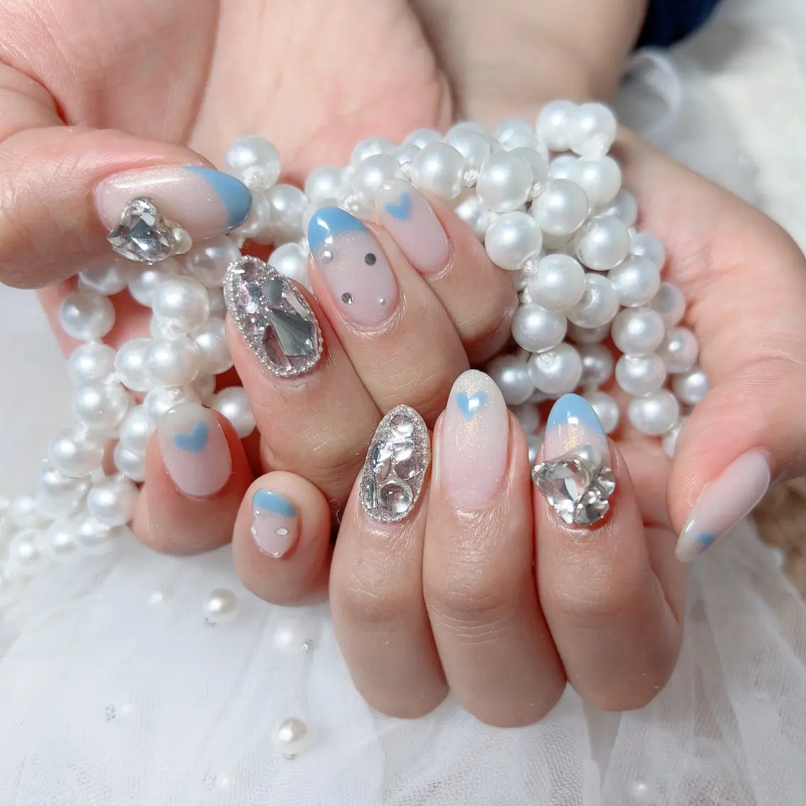 ネイル ハンドネイル M 🌷Nail 長さだし専門店のネイルデザイン
