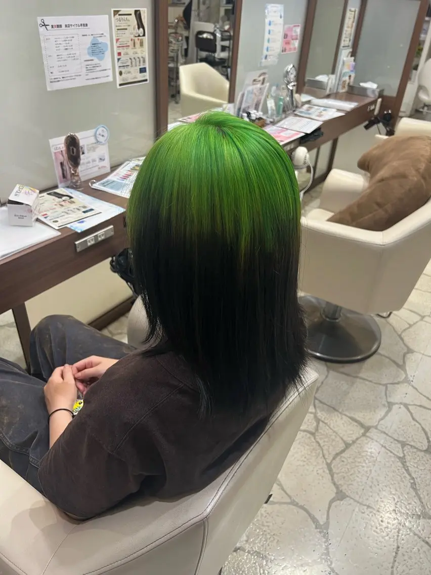 ミディアム カラー カラーモデル募集中！ 藤村　優華のヘアスタイル