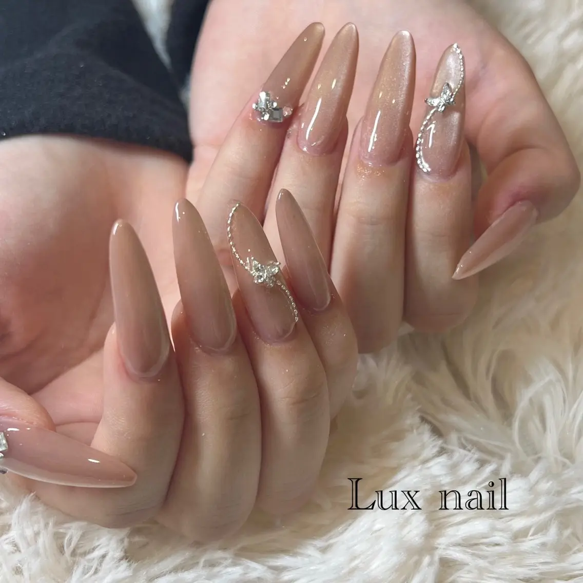 【🔰ジュニアクーポン長さだし】🎀スカルプ10本+ジェルやり放題コース🎀の写真