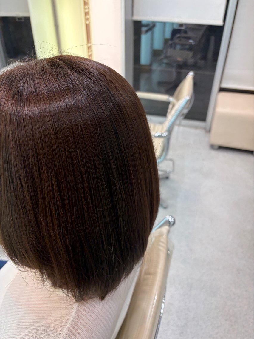 カラー ヘアカラー 佐々木 悠奈のヘアスタイル