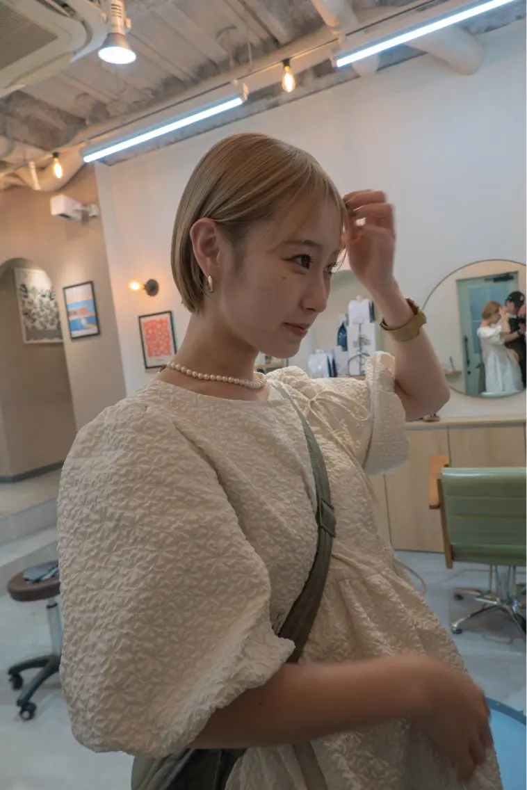 ショート ボブ/店長 前川友哉/柏駅3分のヘアスタイル