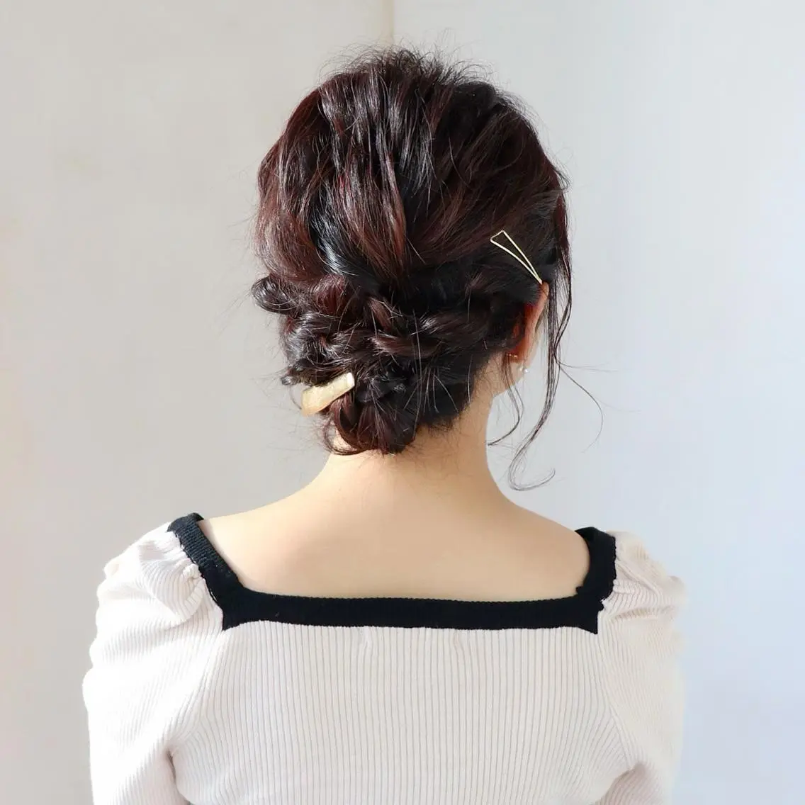 ミディアム ヘアアレンジ 🐧銀座/ショート/ ショートボブ広瀬🐧のヘアスタイル