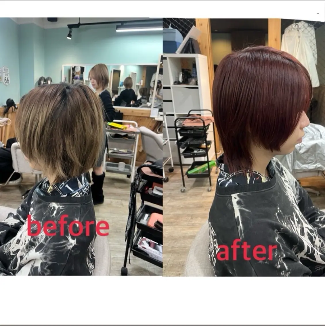 カラー ヘアカラー CORE まいのヘアスタイル